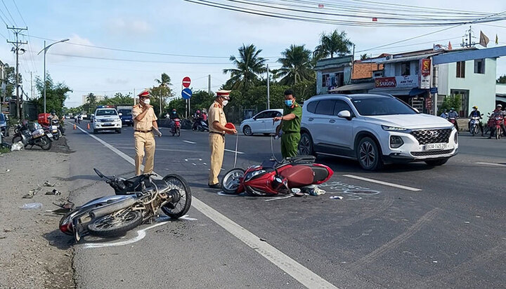 Xe máy gây tai nạn mà cố ý thay đổi hiện trường bị phạt bao nhiêu tiền?