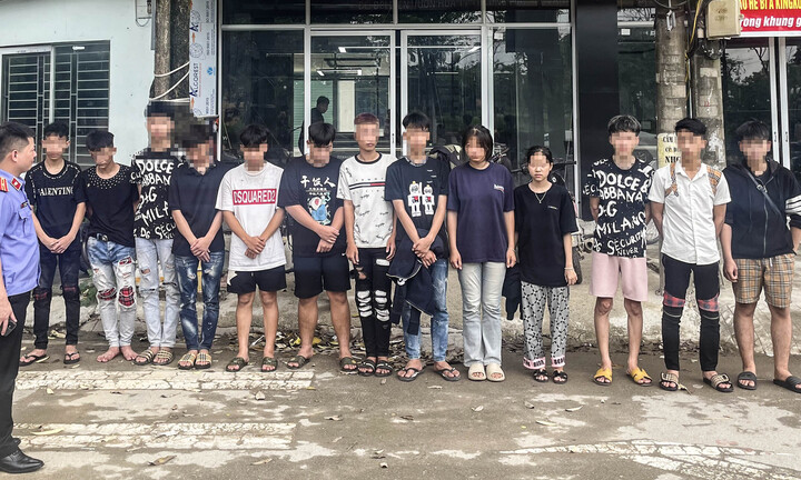 Nhóm thanh thiếu niên lạng lách, tông người đi đường chấn thương sọ não