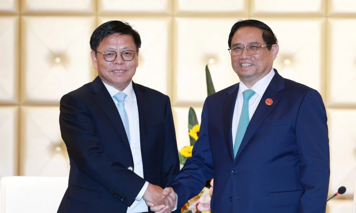 Thủ tướng Phạm Minh Chính tiếp Tập đoàn thông tin tín hiệu đường sắt Trung Quốc