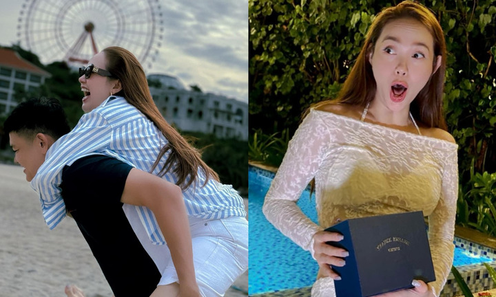 Sinh nhật Minh Hằng: Du lịch sang chảnh, chồng đại gia tặng 'vàng nguyên khối'