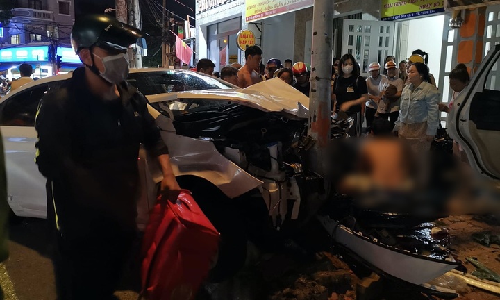 Nữ tài xế ô tô tông loạt xe máy ở TP Vũng Tàu, 2 người chết tại chỗ