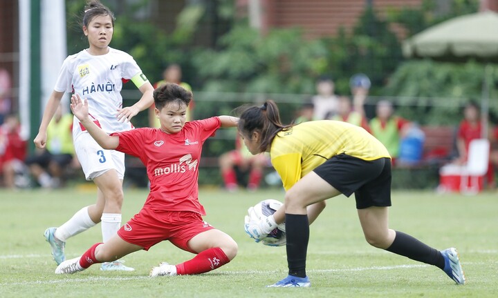 Giải bóng đá nữ U16 Quốc gia 2024: Phong Phú Hà Nam thua Hà Nội