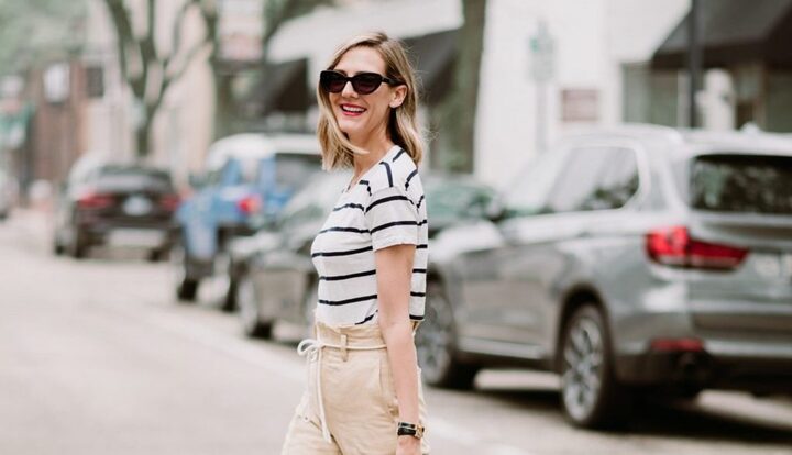 Trang phục từ vải linen giải nhiệt hè cho chị em công sở