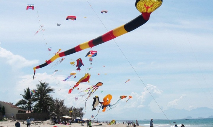 100 loại diều quy tụ tại lễ hội diều quốc tế - Quảng Nam 2024