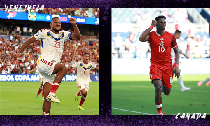 Trực tiếp bóng đá Venezuela vs Canada tứ kết Copa America 2024
