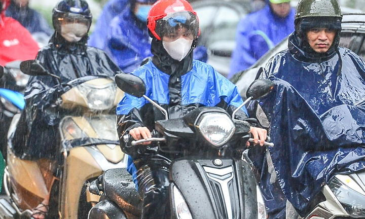 Những nơi nào ở Bắc Bộ hứng mưa lớn trong hôm nay?