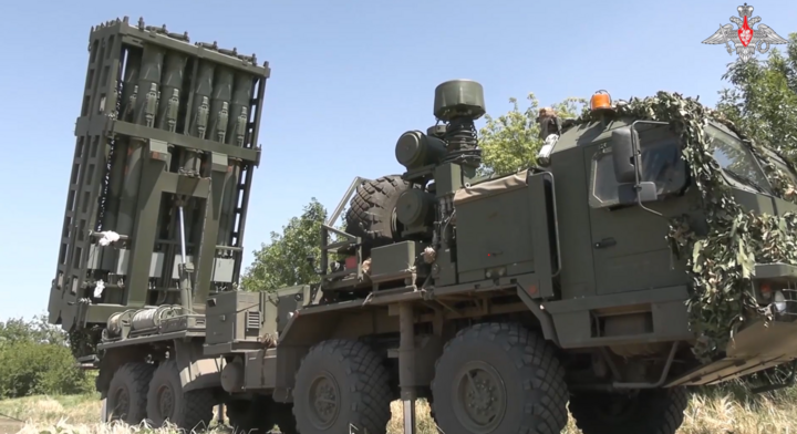 Tên lửa phòng không S-350 Nga bắn hạ 12 mục tiêu không cần đến con người