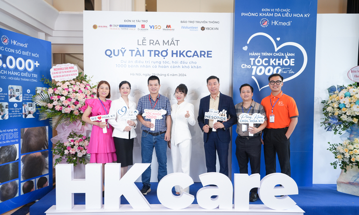 Lan tỏa nhân văn với 'Hành trình chữa lành: Tóc khỏe cho 1000 trái tim'