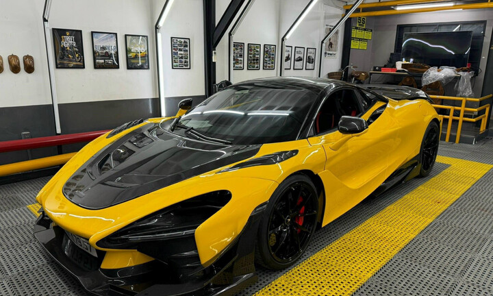 Đại gia Nghệ An chi hơn 1 tỷ nâng cấp cho siêu xe McLaren 720S giá triệu đô