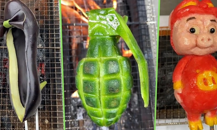 Trend ẩm thực 'mọi thứ đều có thể nướng', kể cả ủng, giày cao gót