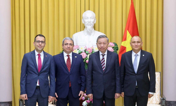 Chủ tịch nước Tô Lâm tiếp Đại sứ các nước thuộc Tổ chức các quốc gia Turkic