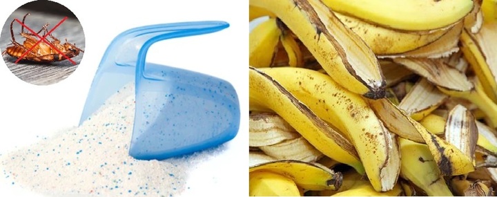 Vỏ chuối trộn với bột giặt có tác dụng gì?