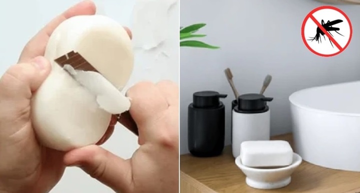 Vì sao nên cắt nhỏ cục xà bông rồi để ở góc phòng?