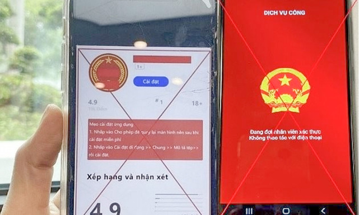 Cài phần mềm dịch vụ công giả mạo, người đàn ông ở Hà Nội mất 10 tỷ đồng