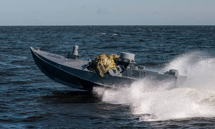 An ninh Ukraine tuyên bố USV đủ sức tấn công tàu Nga khắp biển Đen