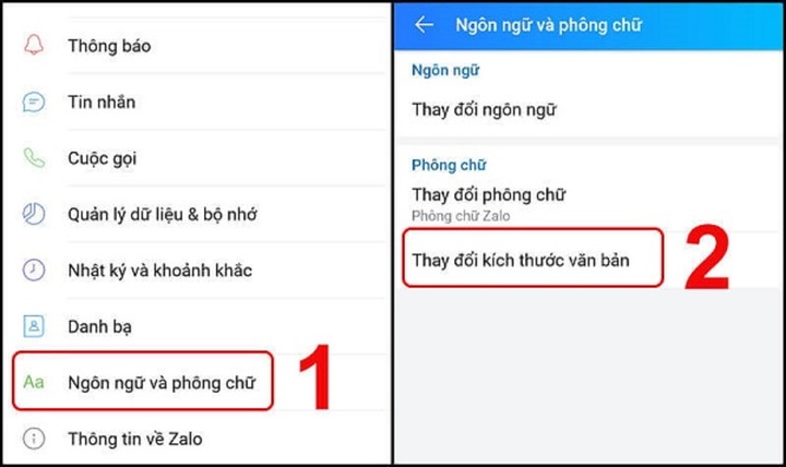 Hướng dẫn chi tiết cách tăng cỡ chữ Zalo trên iPhone