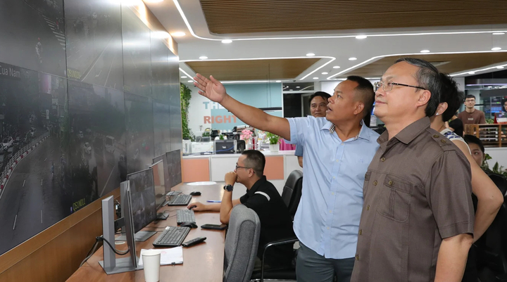 TGĐ VOV Đỗ Tiến Sỹ kiểm tra công tác tuyên truyền Lễ Quốc tang Tổng Bí thư Nguyễn Phú Trọng