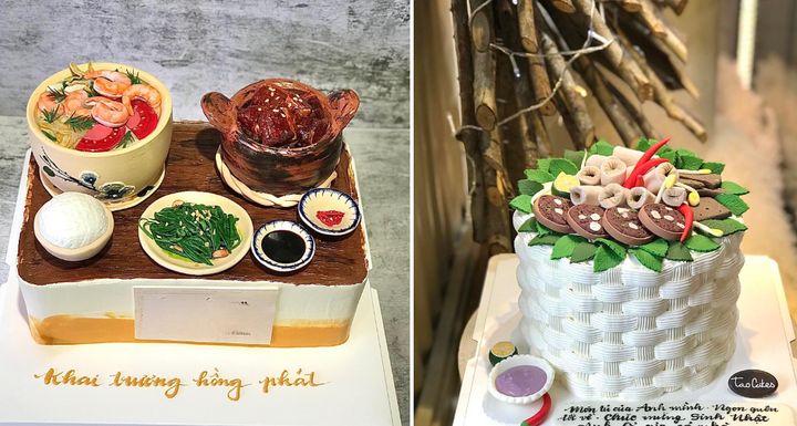 Chàng trai Sài thành 'biến phở bò, lòng lợn thành bánh kem'