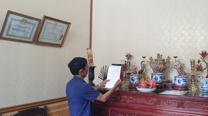 Thân nhân bị cắt tiền thờ cúng liệt sỹ, Chủ tịch xã ở Thái Bình nhận thiếu sót