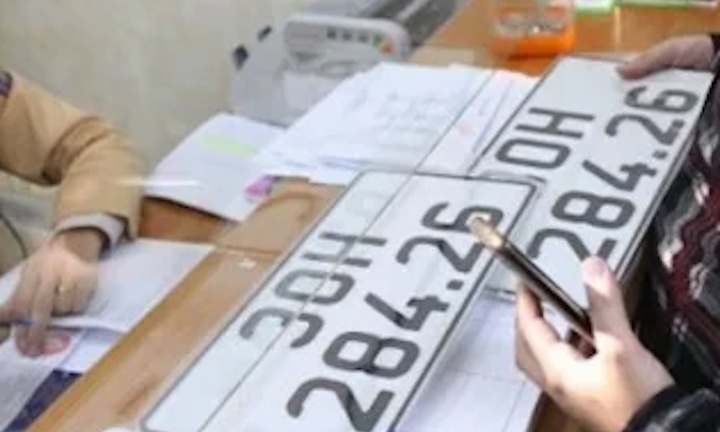 Bị mất biển số xe, có được tự đặt làm biển số mới?