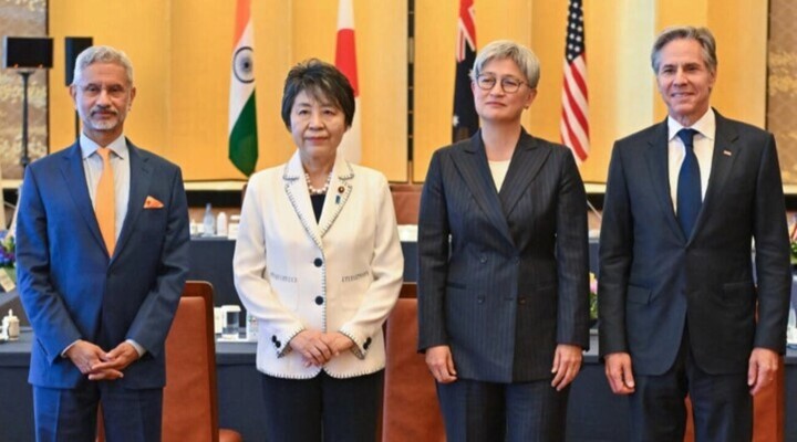 Ngoại trưởng QUAD 'quan ngại sâu sắc' về căng thẳng ở Biển Đông