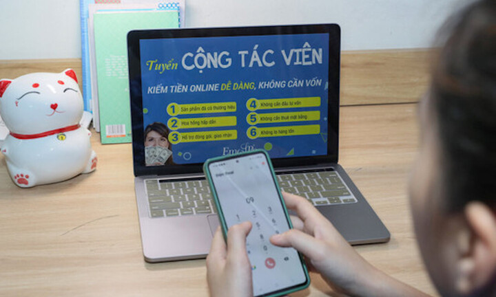 Sập bẫy 'cộng tác viên online', người phụ nữ mất hơn 1,1 tỷ đồng