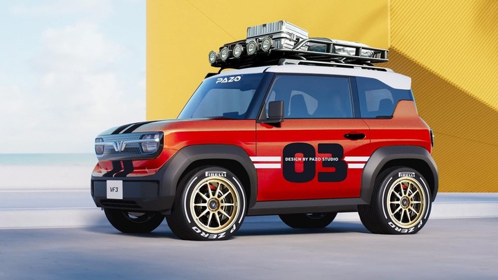 Những ý tưởng độ VinFast VF 3 cực ngầu, dự báo các cửa hàng xe kiếm bội tiền