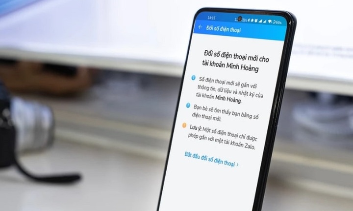 Hướng dẫn cách chuyển tài khoản Zalo sang số điện thoại khác