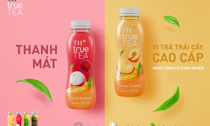 TH true TEA ra mắt 2 đồ uống mới: Vị trà trái cây cao cấp, hoàn toàn thiên nhiên