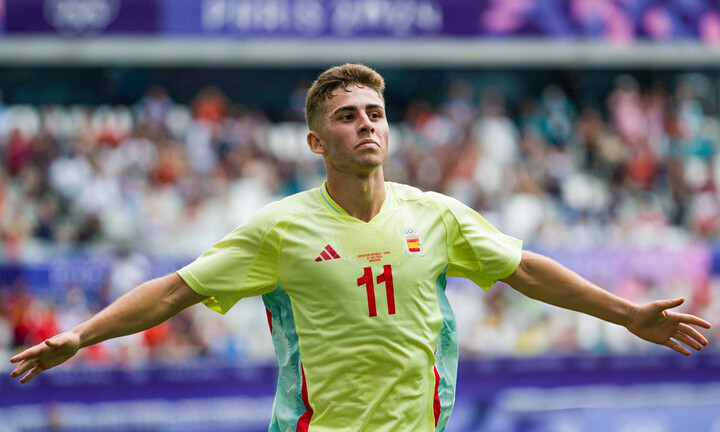 Olympic Paris 2024: Sao trẻ Barcelona ghi 2 siêu phẩm, Tây Ban Nha loại Nhật Bản