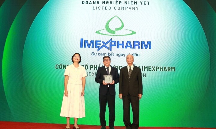 Imexpharm lọt Top 50 doanh nghiệp phát triển bền vững