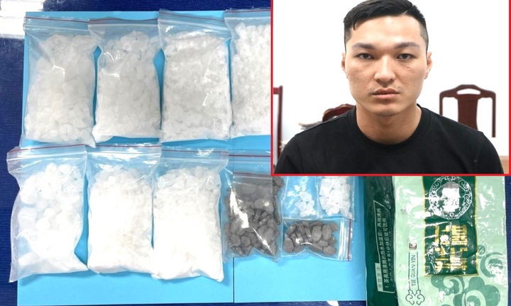 Bắt thanh niên vận chuyển ma túy từ Lào về Việt Nam