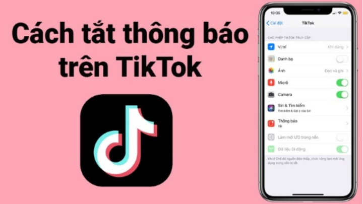 Cách tắt thông báo bài đăng trên TikTok