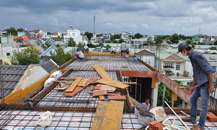 6 lưu ý khi thi công sàn mái nhà phố