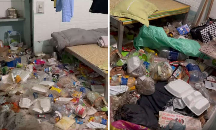 Phòng trọ siêu bẩn của cô gái ở Hải Dương khiến dân mạng kinh hãi