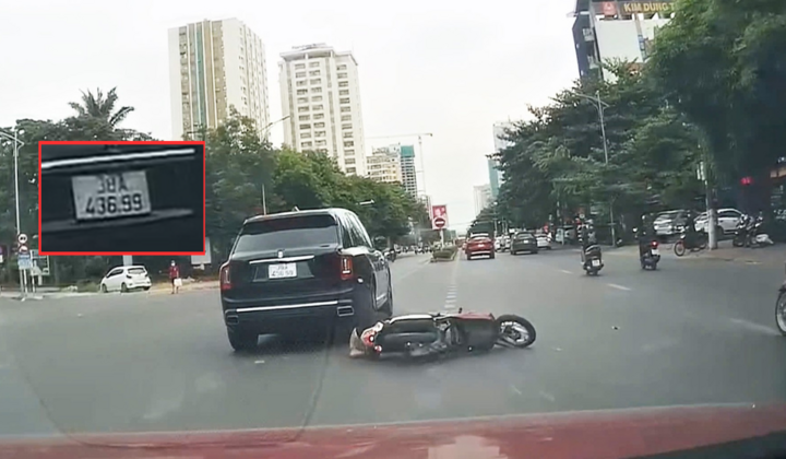 Phẫn nộ tài xế siêu xe Rolls-Royce 38A-436.99 gây tai nạn rồi bỏ đi