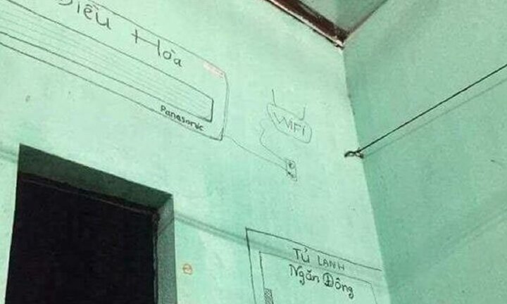 Bức ảnh toát lên sự nghèo khó