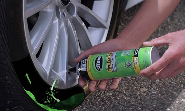 Đổ keo tự vá vào lốp xe, có nên không?