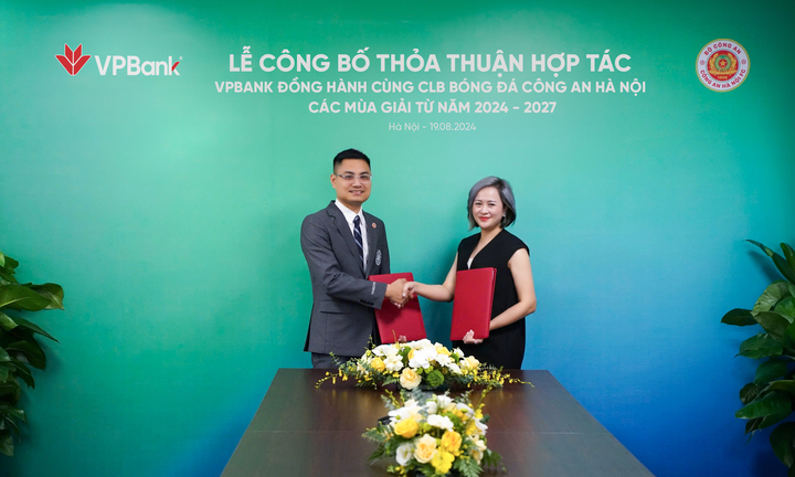 VPBank đồng hành cùng CLB Bóng đá Công an Hà Nội phát triển tài năng bóng đá trẻ