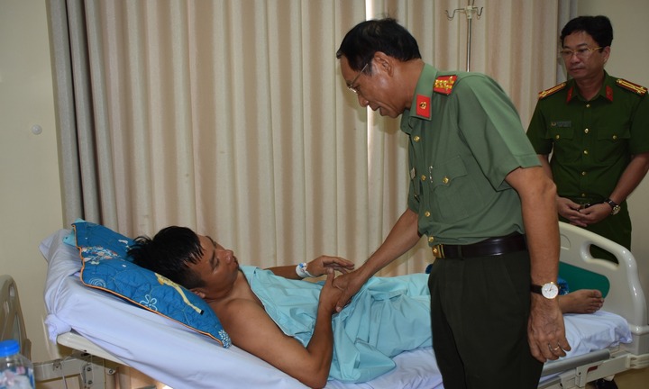 Bắt nghi phạm chém thiếu tá công an ở Bà Rịa - Vũng Tàu trọng thương