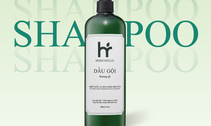 Herichelle - Dầu gội giảm rụng tóc với công nghệ tiên tiến Liposome