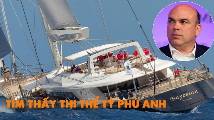 Tìm thấy thi thể tỷ phú Anh Mike Lynch bên trong du thuyền bị đắm