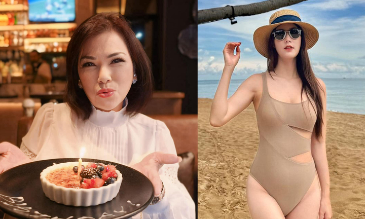 Sao Việt 24/8: Bà xã Chí Tài trẻ đẹp tuổi 65, Diễm My 9x khoe dáng nuột ở biển