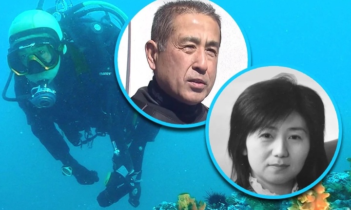 Chồng lặn xuống biển 650 lần trong 13 năm tìm hài cốt vợ