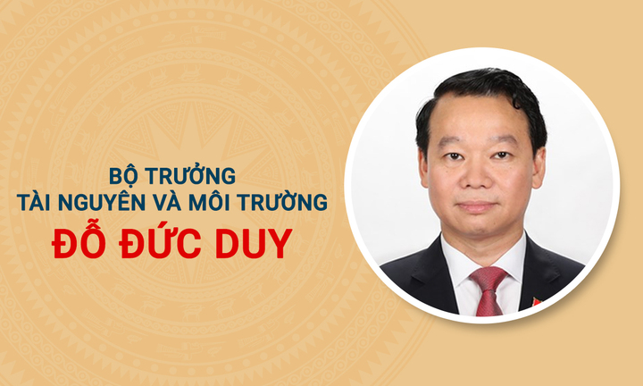 Infographic: Sự nghiệp tân Bộ trưởng Tài nguyên và Môi trường Đỗ Đức Duy