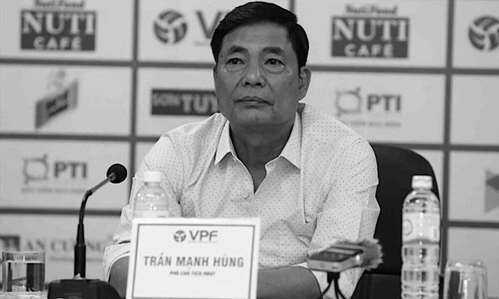Cựu chủ tịch CLB Hải Phòng Trần Mạnh Hùng qua đời