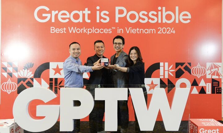F88 được Great Place to Work vinh danh 'Nơi làm việc xuất sắc hàng đầu Châu Á'