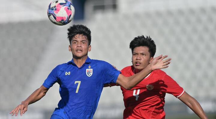 Vừa thắng Argentina, U19 Indonesia thua trắng Thái Lan
