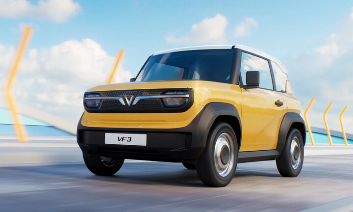 VF 3 dẫn đầu doanh số VinFast tháng 6