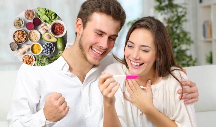 10 thực phẩm giúp các cặp vợ chồng dễ thụ thai